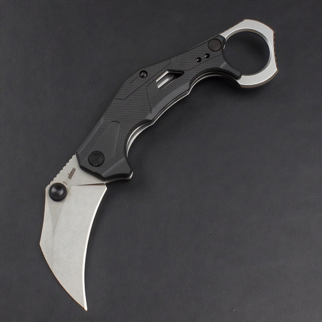 AuraStream 2064 | Minimalist Titanium-Style Mechanical Folder