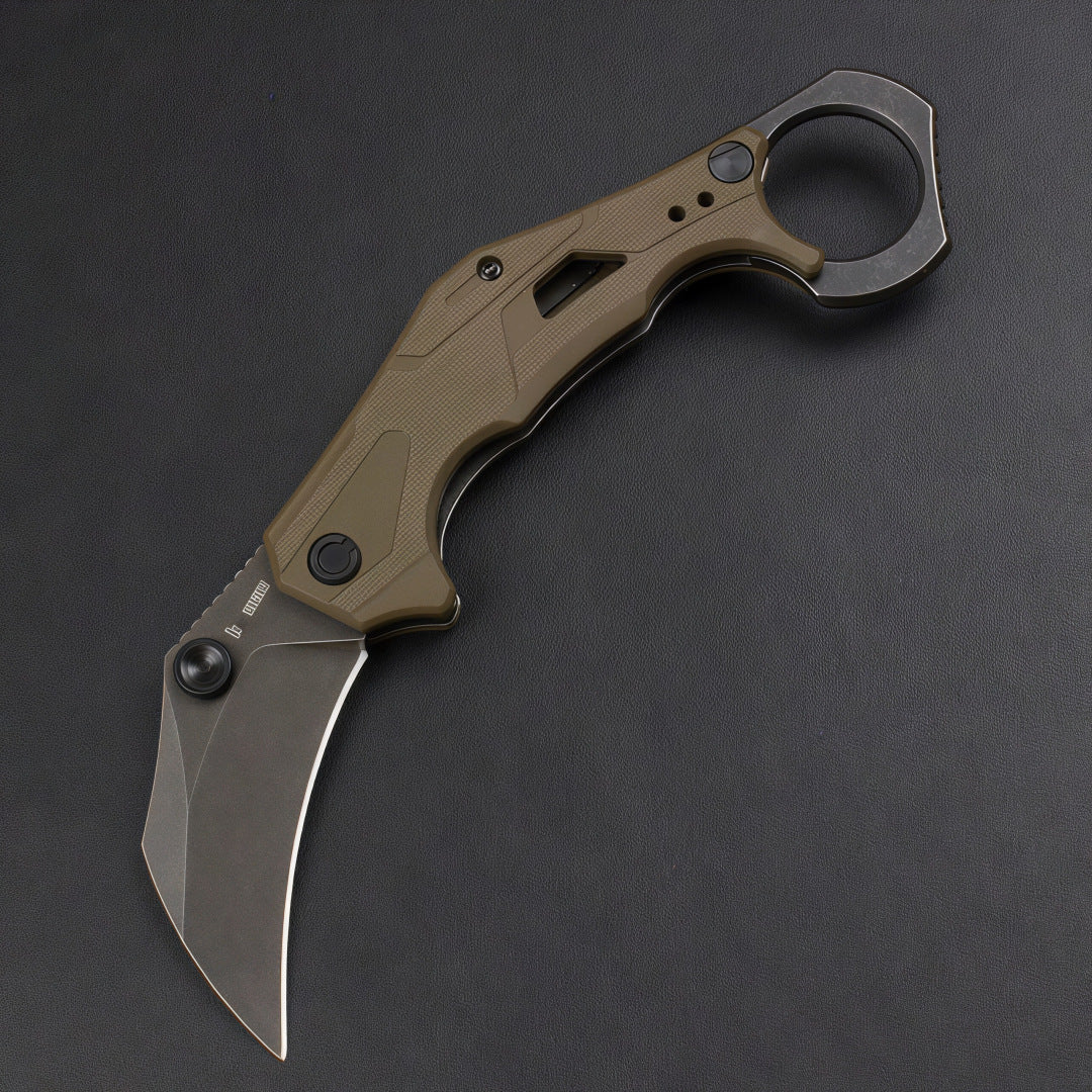AuraStream 2064 | Minimalist Titanium-Style Mechanical Folder