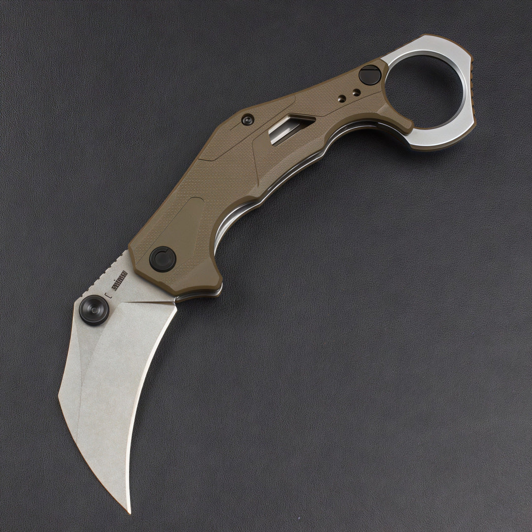 AuraStream 2064 | Minimalist Titanium-Style Mechanical Folder