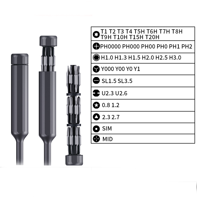 PrecisionPro · 24-in-1 Magnetic Hidden Multi-Tool Kit