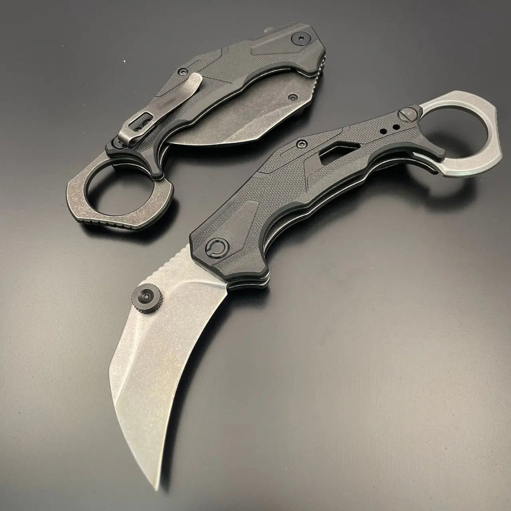 AuraStream 2064 | Minimalist Titanium-Style Mechanical Folder