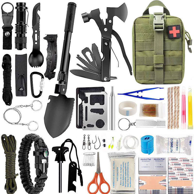 TacticalGuard | All-in-One Survival First Aid Kit (MOLLE Compatible)