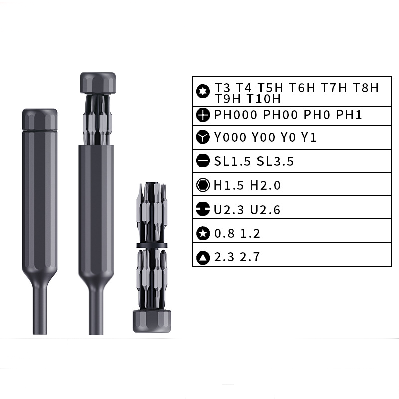 PrecisionPro · 24-in-1 Magnetic Hidden Multi-Tool Kit