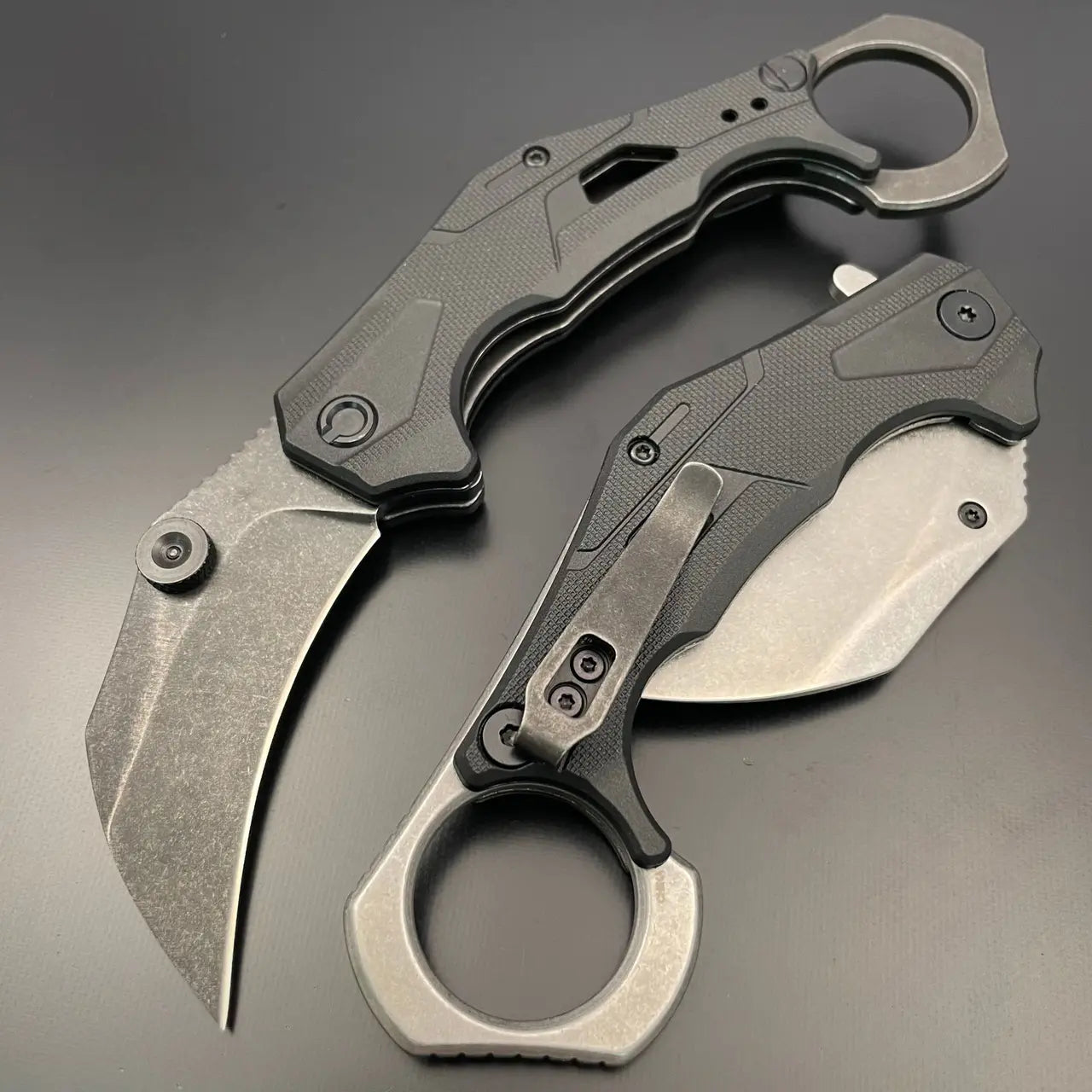 AuraStream 2064 | Minimalist Titanium-Style Mechanical Folder