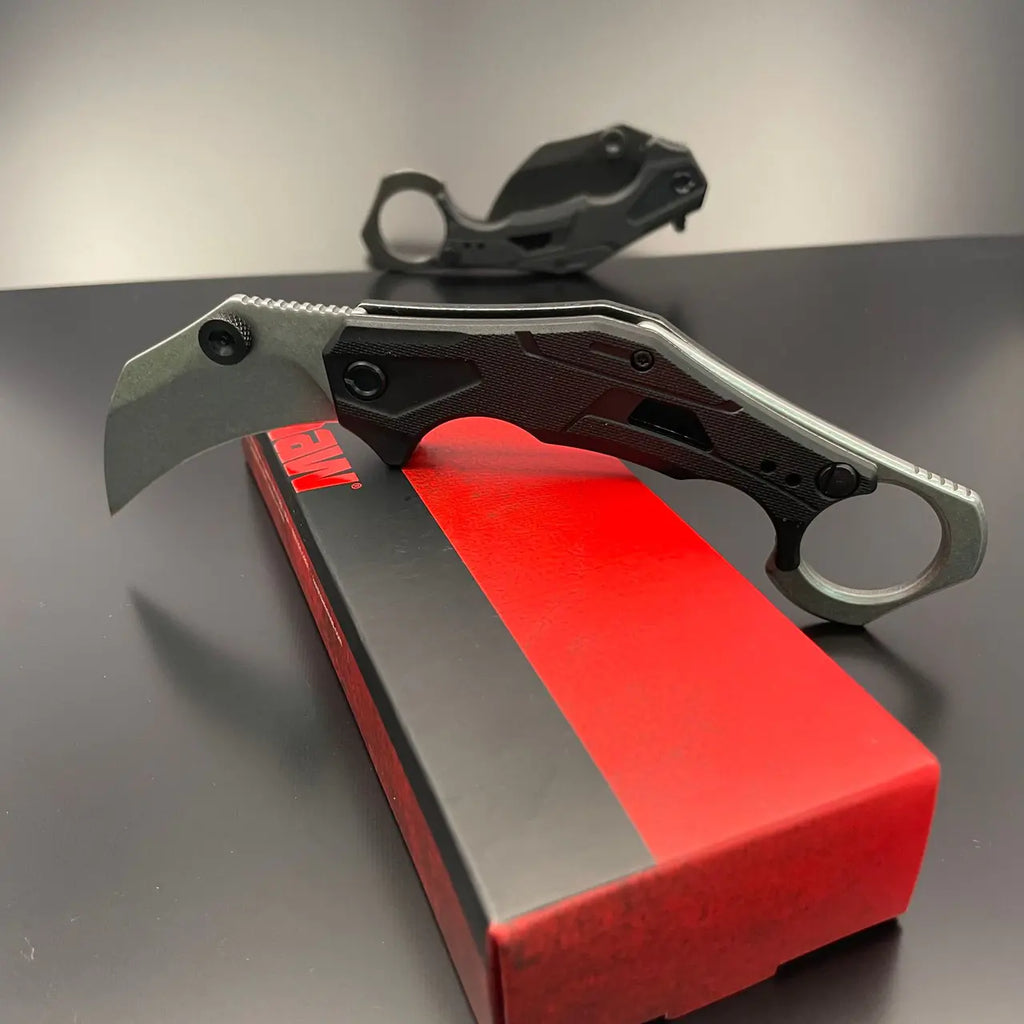 AuraStream 2064 | Minimalist Titanium-Style Mechanical Folder