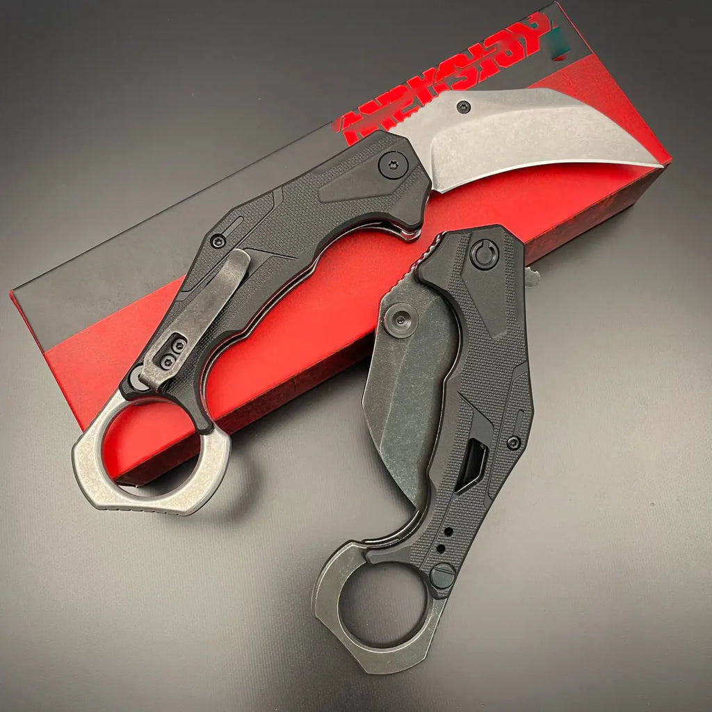 AuraStream 2064 | Minimalist Titanium-Style Mechanical Folder