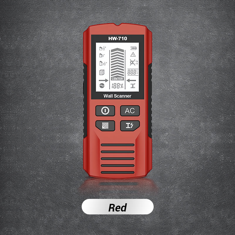 ⚡ Multifunctional Handheld Metal & Wall Detector – Finds Studs, Pipes & Wires, Easy-to-Read LCD 🔧