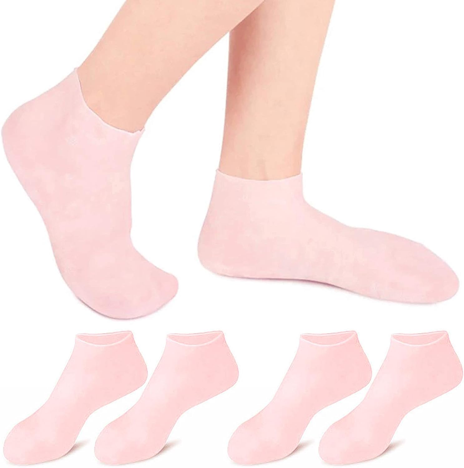 🔥Buy one get one free for the first 50 customers!🔥 - Moisturizing Foot Mask Exfoliating Silicone Socks Beach Protective Socks