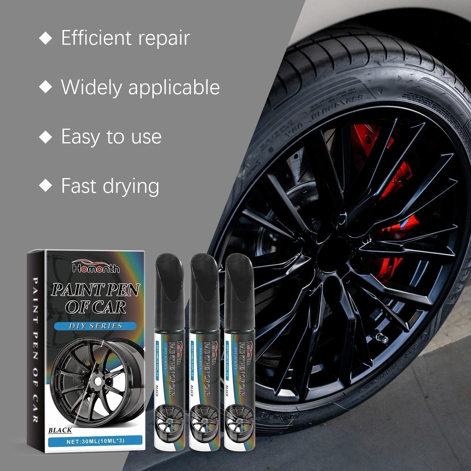 ⏳ Buy 2 Get 1 Free!!🔥Magic Car Scratch Repair Pen - Quick Fix for Scratches and Scuffs