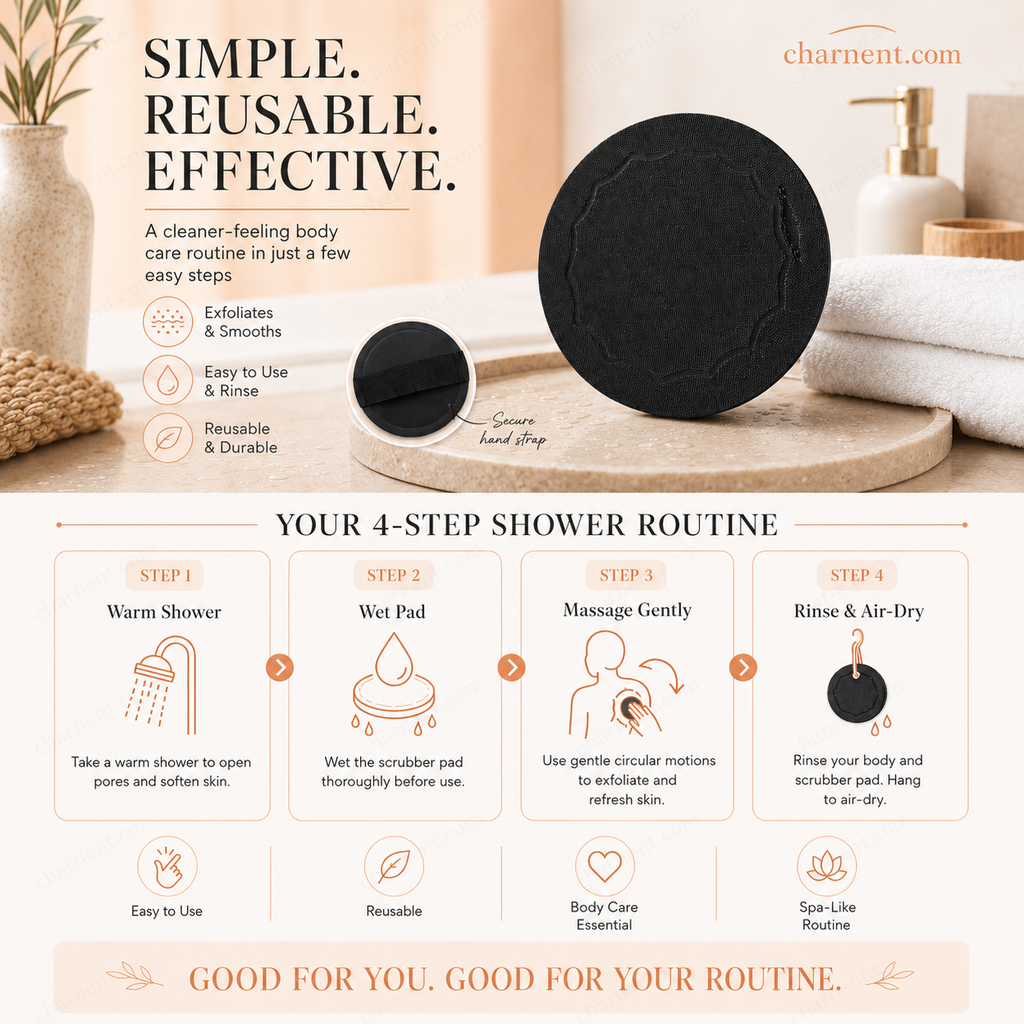 🔥Limited-time 50% off🚿Exfoliating Scrub Bath Pads🧖‍♀️