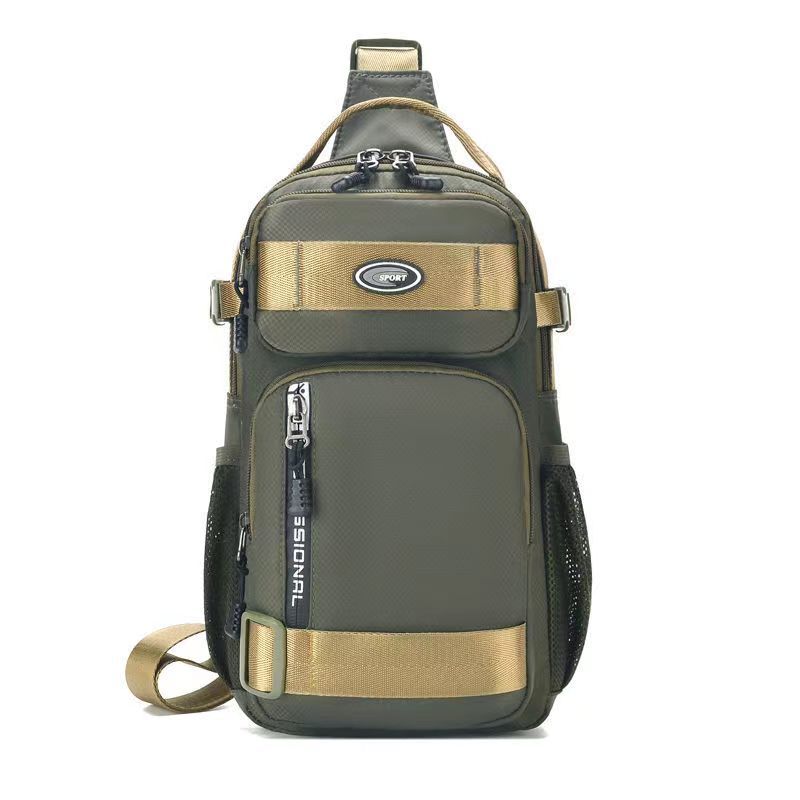 Adjustable Oxford Cloth Chest Bag – Lightweight, durable & versatile. 🌟👜