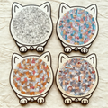 🎁Christmas Sale 50% OFF🎅135-Piece Morandi-Colored Cat Shaped Wooden Jigsaw Puzzle