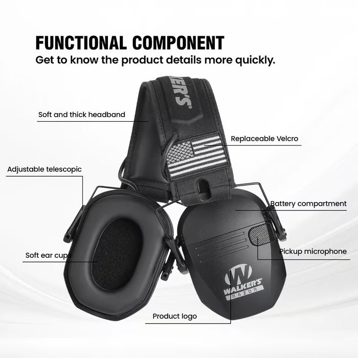 RazorPro · Electronic Sound-Amplifying Hearing Protector