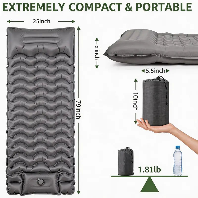 TerraRest · Upgraded Heavy-Duty TPU Camping Air Mattress