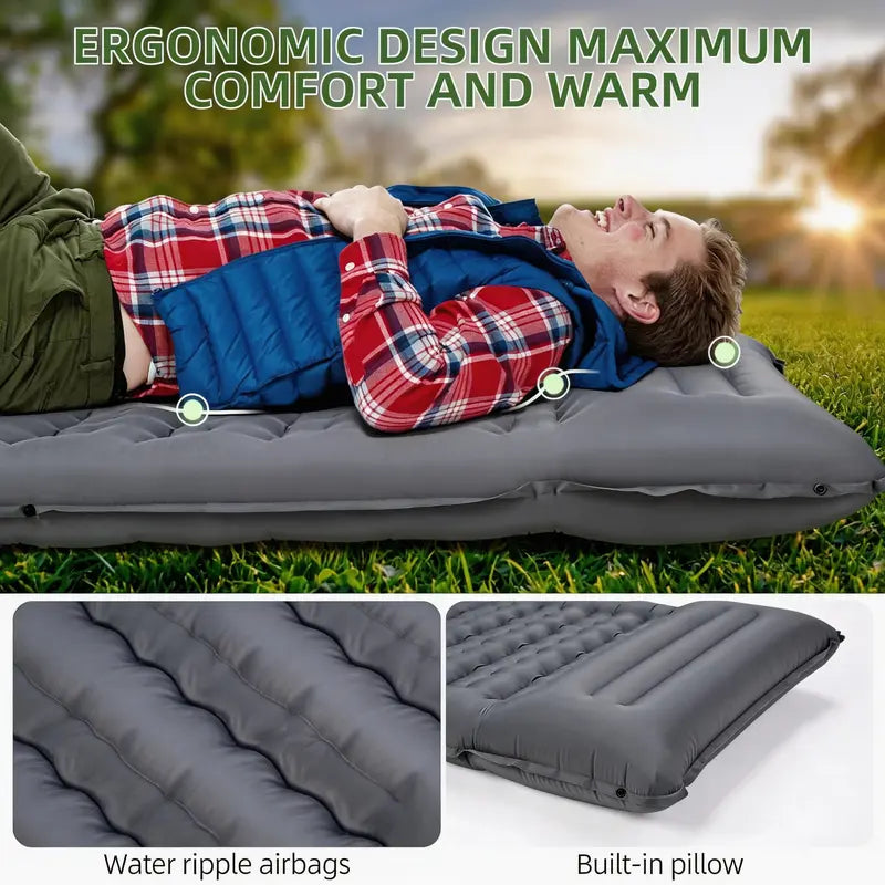 TerraRest · Upgraded Heavy-Duty TPU Camping Air Mattress