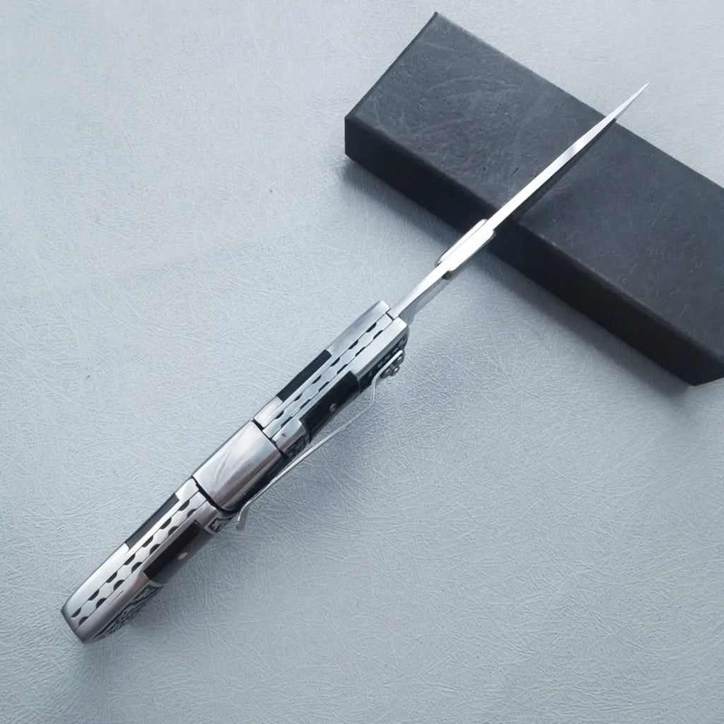 Heritage Bloom · Vintage Engraved Precision Axis Tool