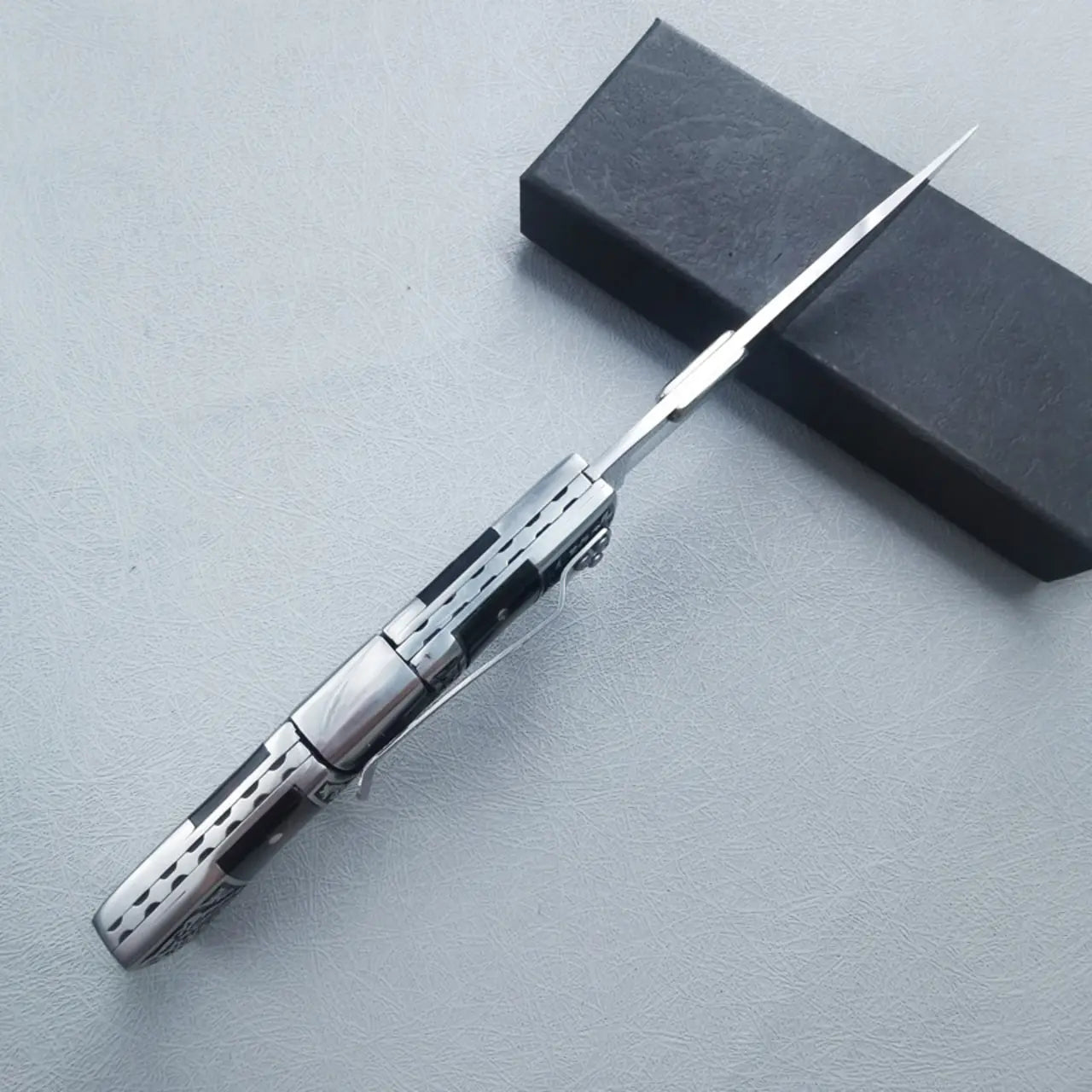Heritage Bloom · Vintage Engraved Precision Axis Tool
