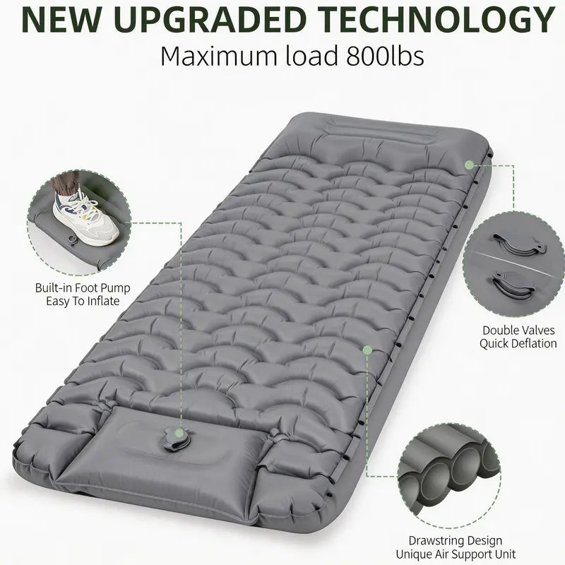TerraRest · Upgraded Heavy-Duty TPU Camping Air Mattress