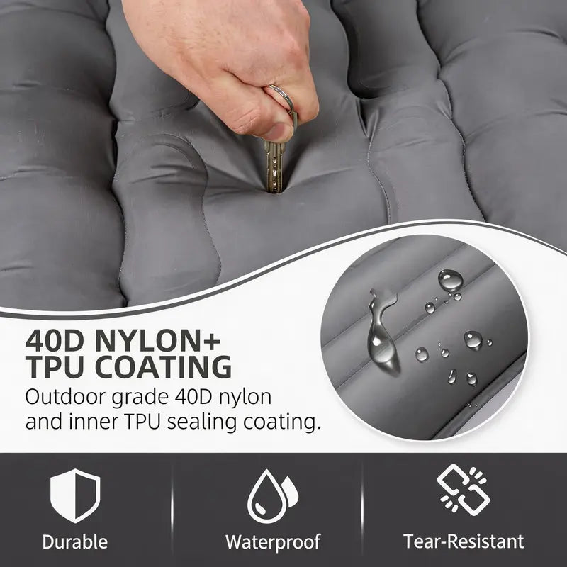 TerraRest · Upgraded Heavy-Duty TPU Camping Air Mattress
