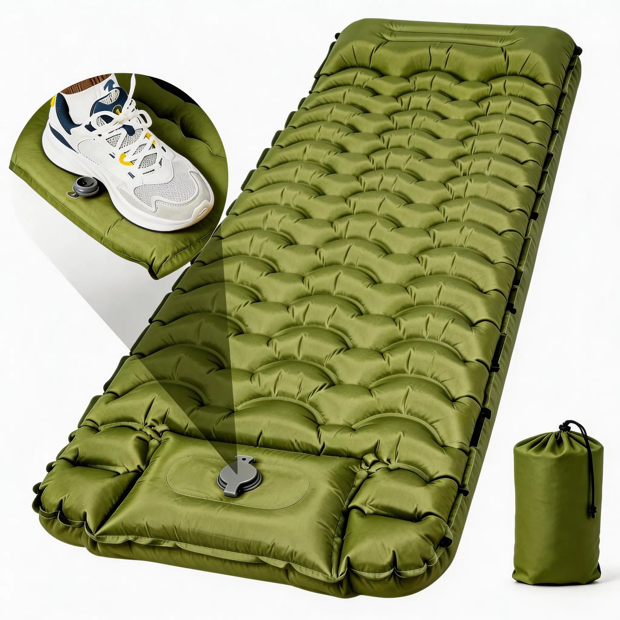 TerraRest · Upgraded Heavy-Duty TPU Camping Air Mattress