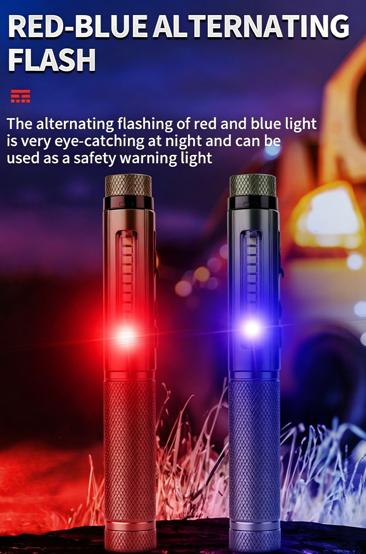 Yunmai Multi-Source Magnetic LED Pen Inspection Work Light with Red Laser