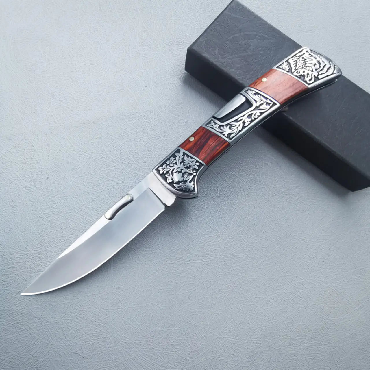 Heritage Bloom · Vintage Engraved Precision Axis Tool