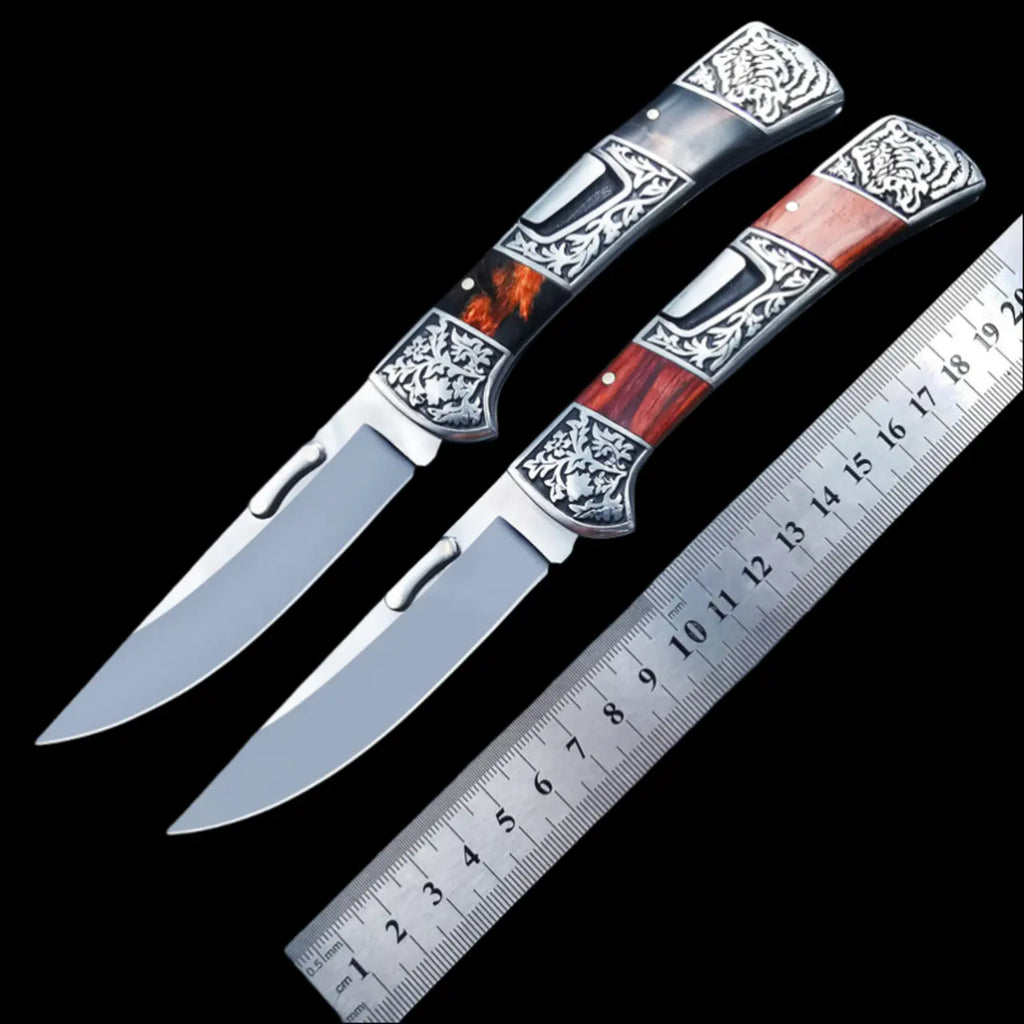 Heritage Bloom · Vintage Engraved Precision Axis Tool