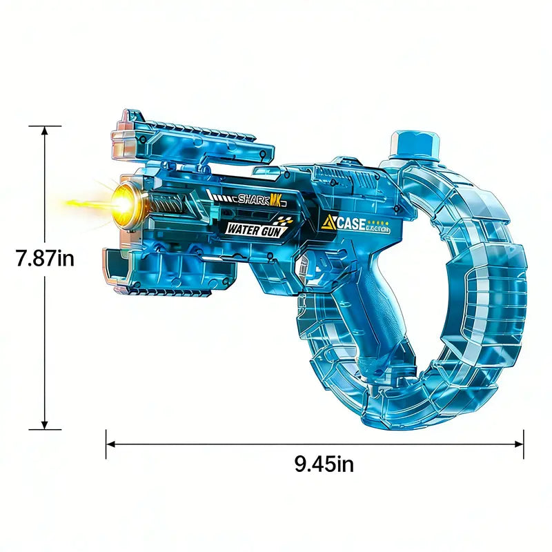 LED Electric Water Blaster – High-Pressure Automatic Water Gun for Outdoor Summer Fun