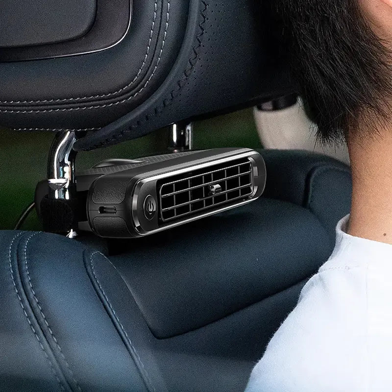 💥LIMITED-TIME 50% OFF!🔥Dual-turbo high-volume car rear seat headrest fan