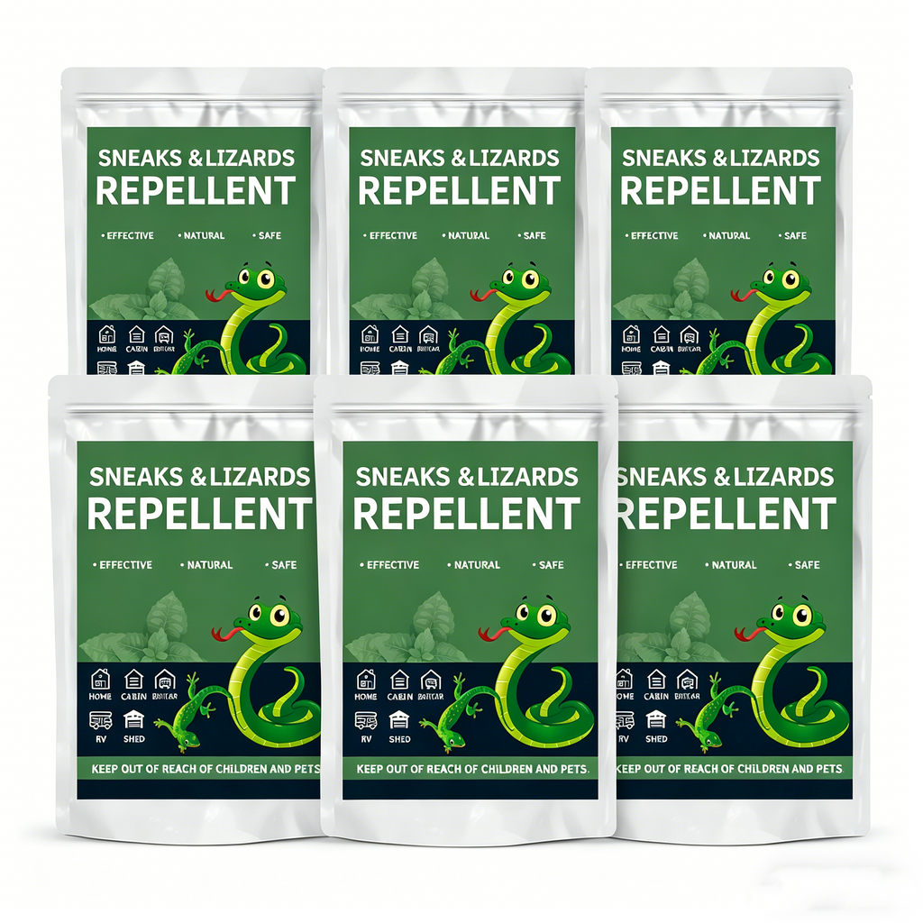 🔥Limited-time 50% off✨Snakes & Lizards Repellent Pouches（10 small packets/packet）