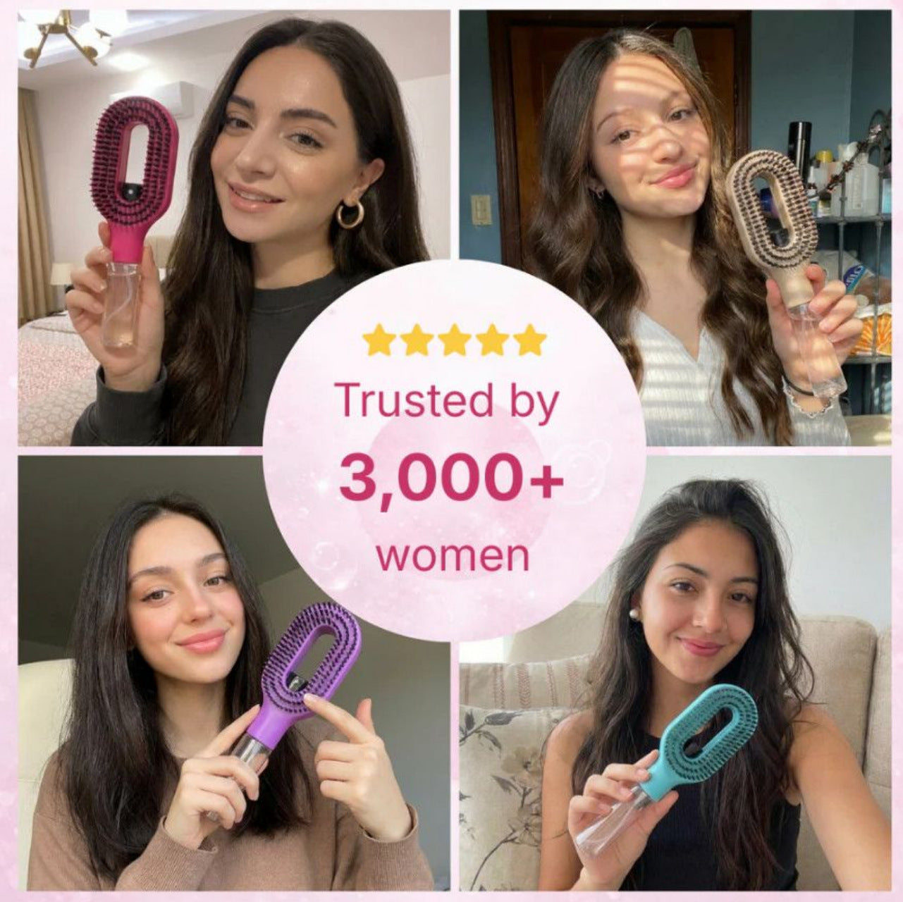 50% OFF🔥 Best Finds 2026‼️🔥🔥This unique 2-in-1 water spray hairbrush