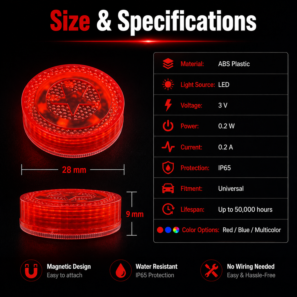 🚨Universal LED warning light for car doors