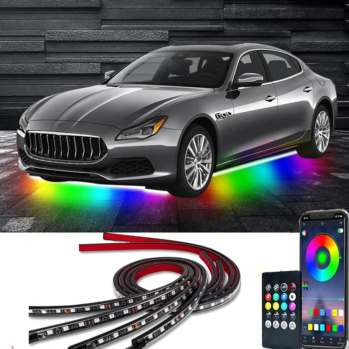 Car Chassis Flexible RGB Waterproof LED Strip Lights