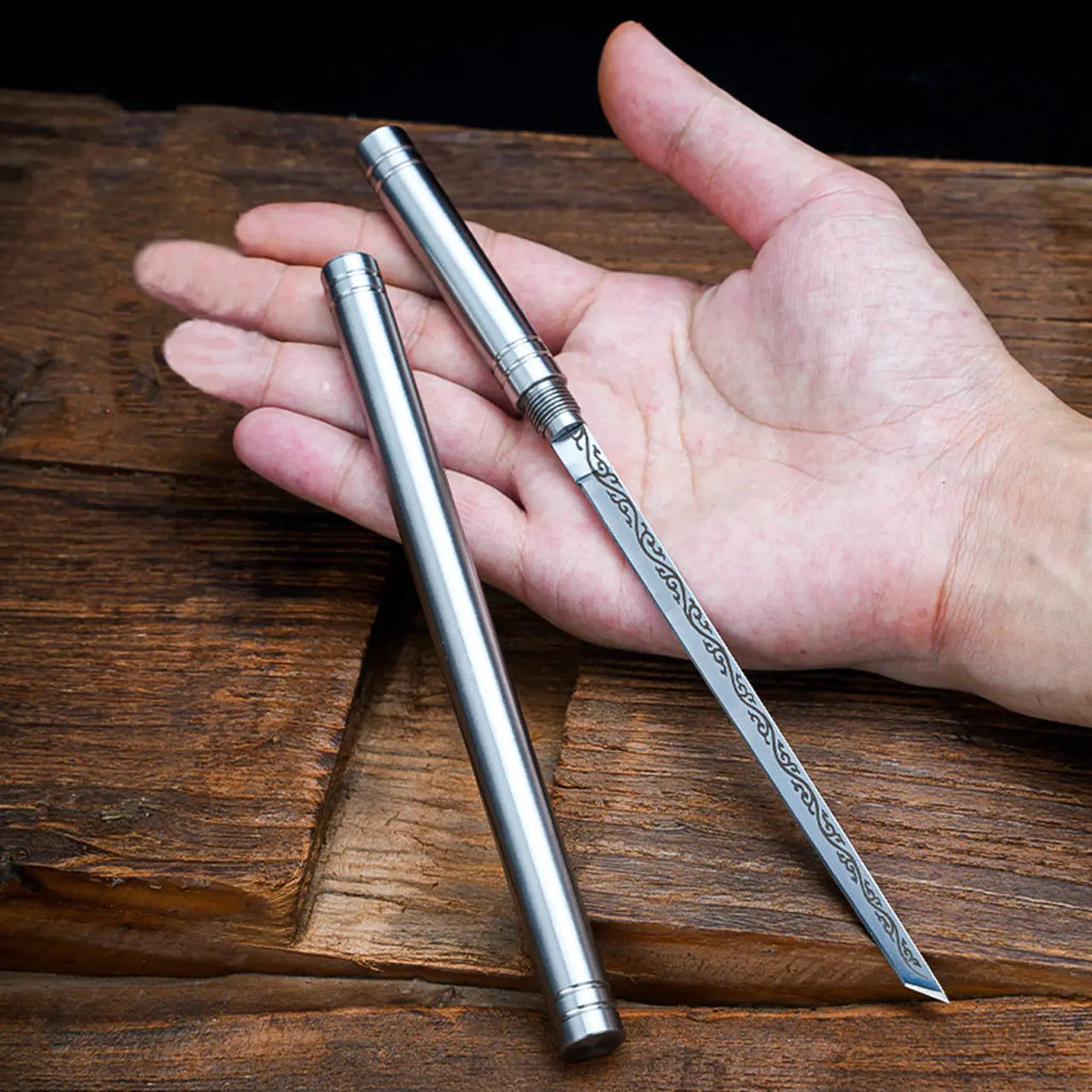 TitanSpire · Monolithic All-Steel Cylindrical Apex