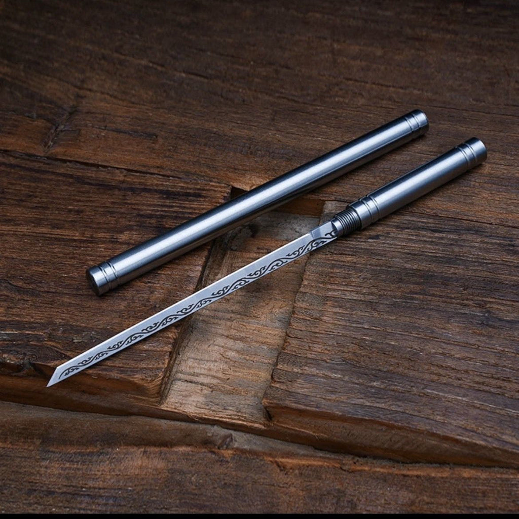 TitanSpire · Monolithic All-Steel Cylindrical Apex