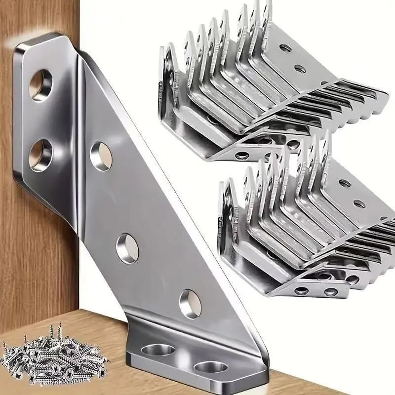 🔥Buy 3 Get 1 Free🎁Stainless Steel Angle Bracket, 90° Right Angle Support