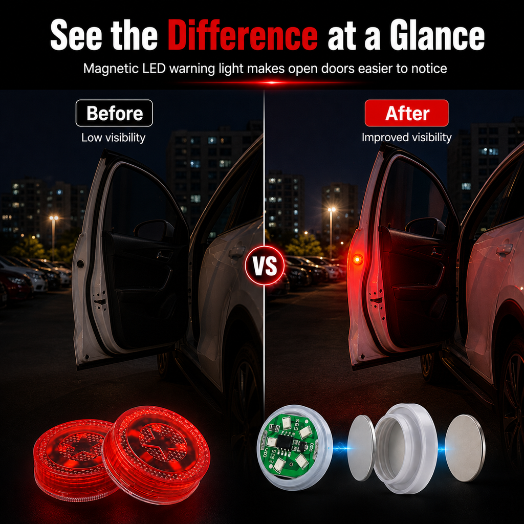 🚨Universal LED warning light for car doors