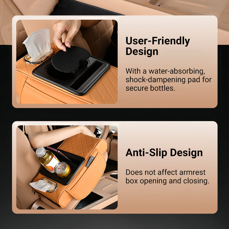 🔥Limited-time 50% off🔥One-piece pressurized multi-functional car armrest height-increasing mat
