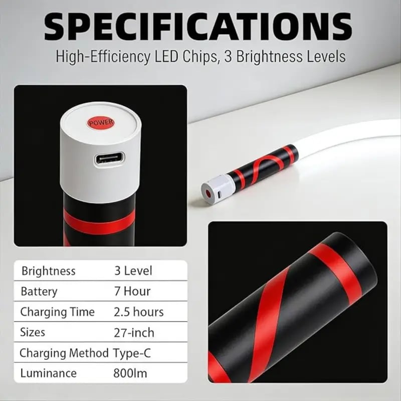 🔥Last Day Sale 50% OFF🔥Flexible LED Work Light Stick