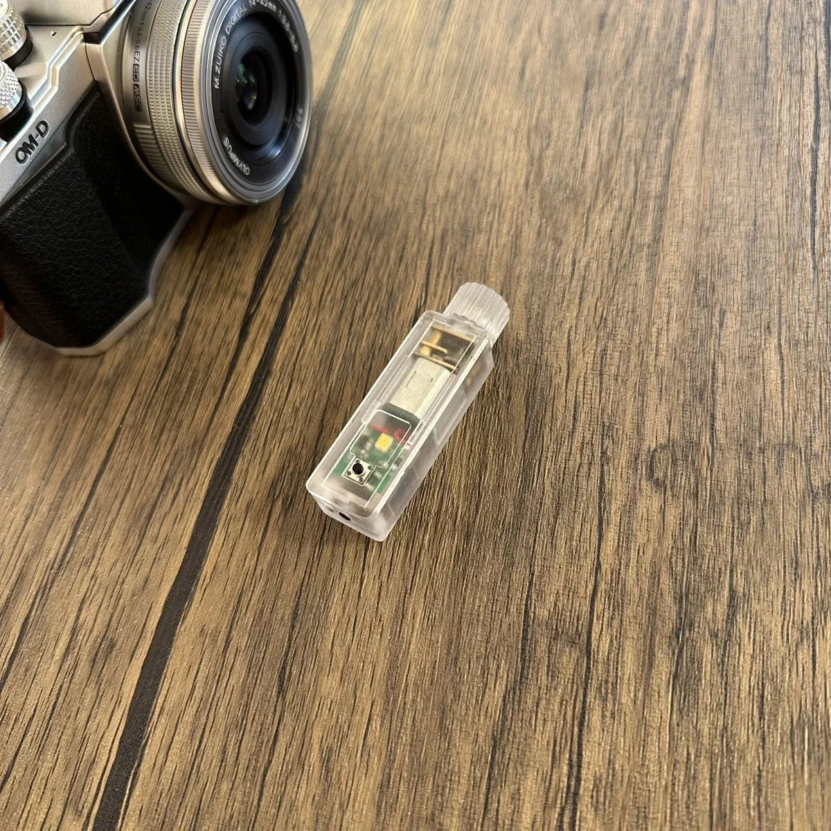 MicroSpi Kinetic Self-Powered EDC Pocket Light and Fidget Pendant