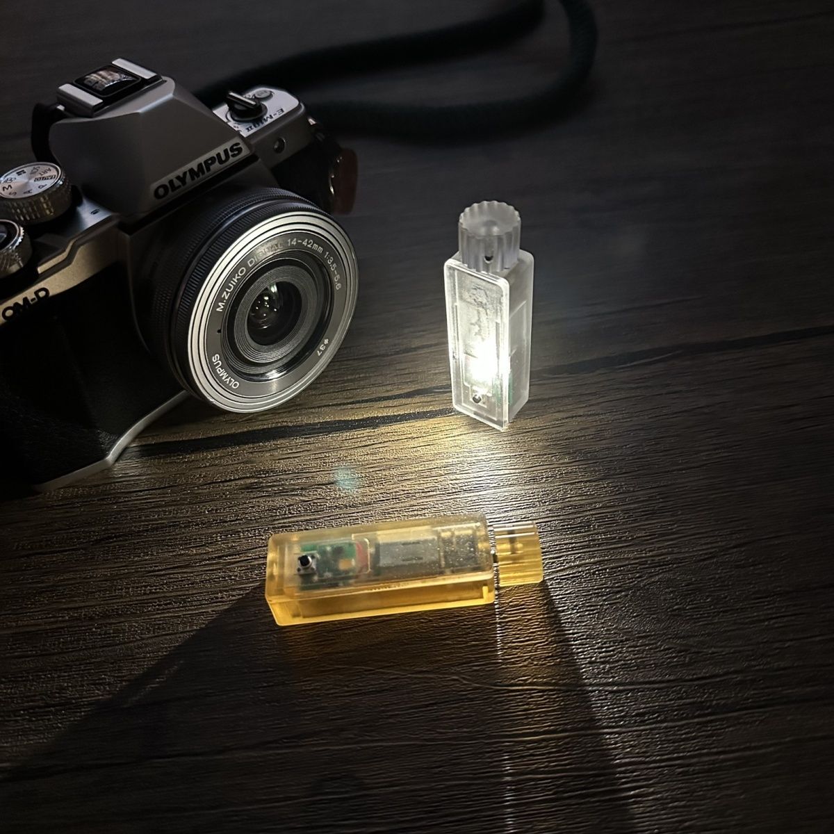 MicroSpi Kinetic Self-Powered EDC Pocket Light and Fidget Pendant