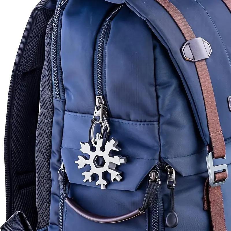 Viral 18-in-1 Snowflake Multi-tool Stainless Steel Portable Wrench
