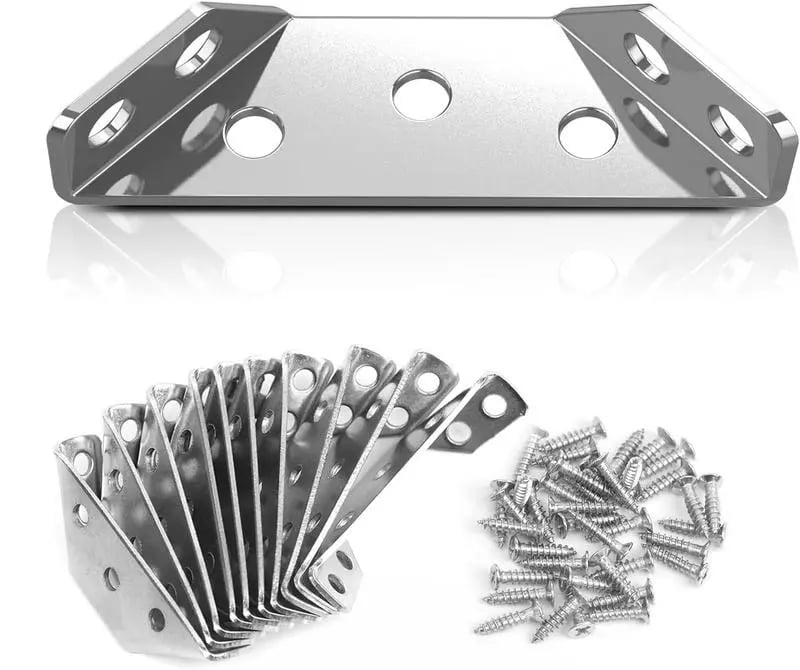 🔥Buy 3 Get 1 Free🎁Stainless Steel Angle Bracket, 90° Right Angle Support