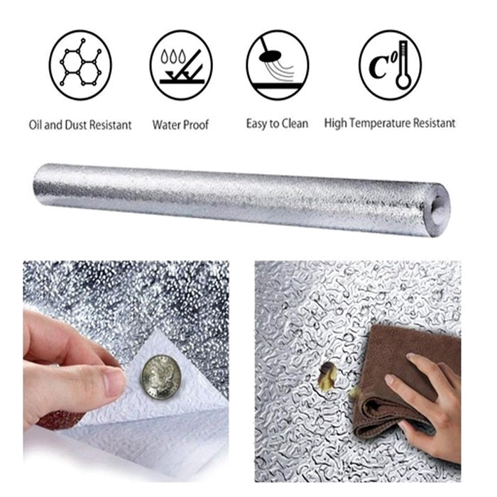 📢 HOT  SALE ! ✨Aluminum Foil Self Adhesive Wall Stickers