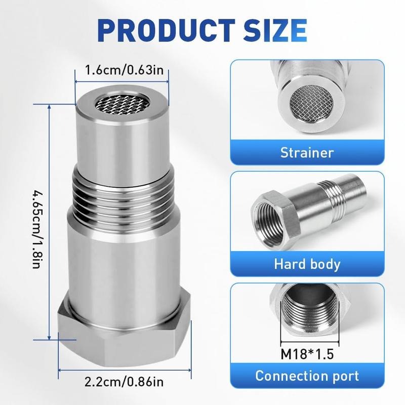 🚗 50% OFF NOW! 🧽Stainless Steel Oxygen Sensor Spacer