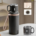 💥Stainless Steel Vacuum Insulated Bottle with Lidded Cup