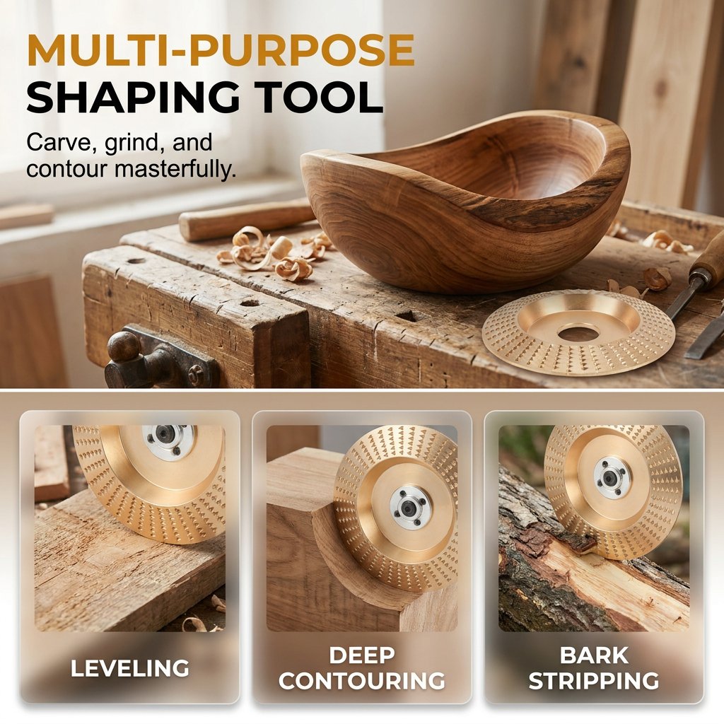 ✨50% Off For A Limited Time✨Heavy-Duty Wood Carving Disc Set (3PCS)