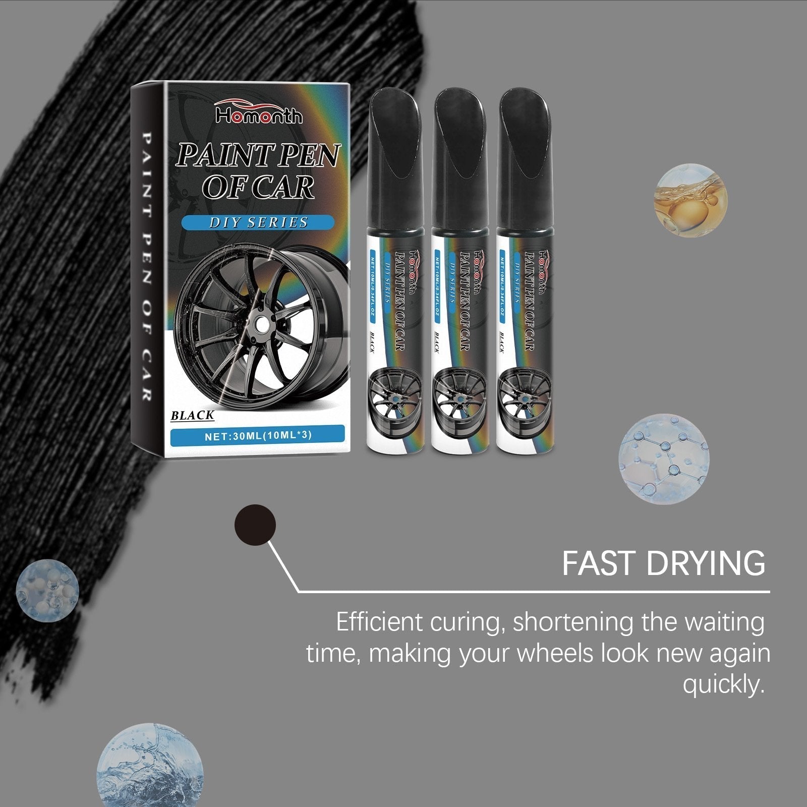 ⏳ Buy 2 Get 1 Free!!🔥Magic Car Scratch Repair Pen - Quick Fix for Scratches and Scuffs