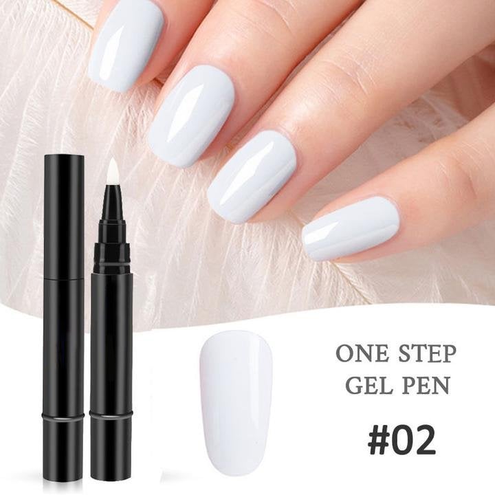 💅⭐Limited Time Buy 1 Get 1 Free! ✨One Step Nail Gel Pen🎨Free handheld mini UV nail lamp💡