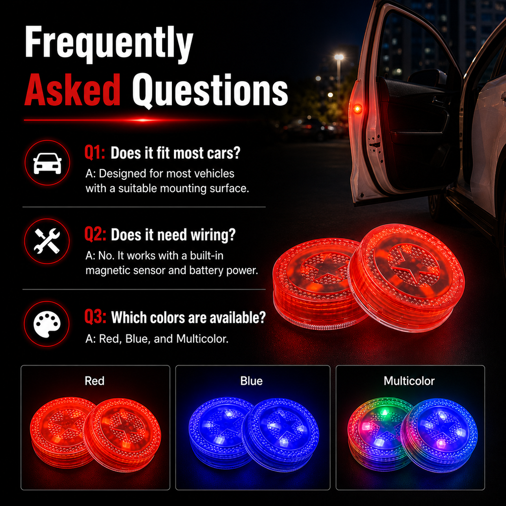 🚨Universal LED warning light for car doors